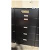 Image 2 : BLACK 5 DRAWER LATERAL FILE CABINET