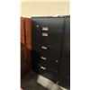 Image 2 : BLACK 5 DRAWER LATERAL FILE CABINET