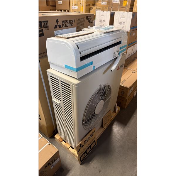 2 PC. MITSUBISHI ELECTRIC MODEL SUZ-KA36NAH2 (MR. SLIM) SPLIT SYSTEM HEAT PUMP/AIR CONDITIONER
