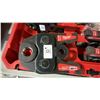 Image 3 : MILWAUKEE RLS ACR PRESS JAW KIT FOR PRESS TOOLS IN HARD TRANSPORT CASE *INCOMPLETE*