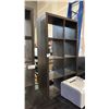 Image 1 : BLACK 8 COMPARTMENT BOOKSHELF APPROX 4'H