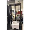 Image 2 : BLACK 8 COMPARTMENT BOOKSHELF APPROX 4'H
