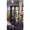Image 1 : BLACK 8 COMPARTMENT BOOKSHELF APPROX 4'H