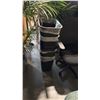 Image 2 : FAUX PLANT AND WASTE RECEPTACLES