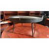 Image 2 : BLACK 24" ROUND COFFEE TABLE