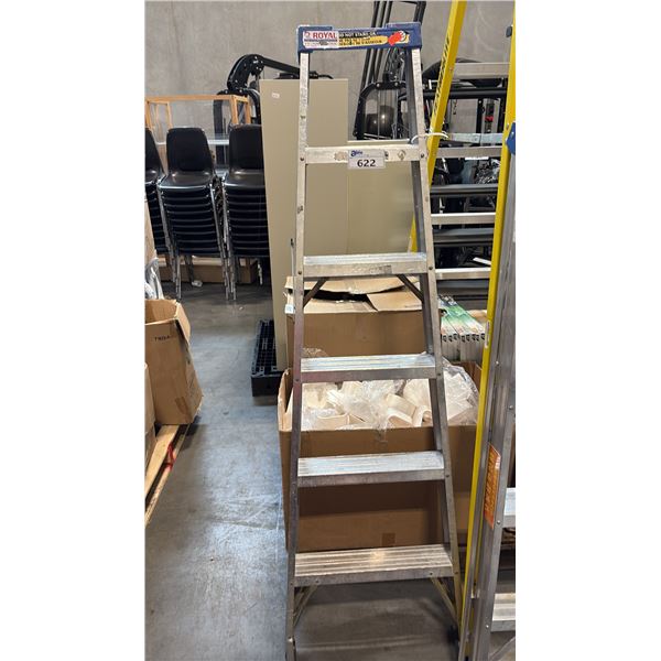 LITE 6' ALUMINUM HOUSEHOLD STEP LADDER