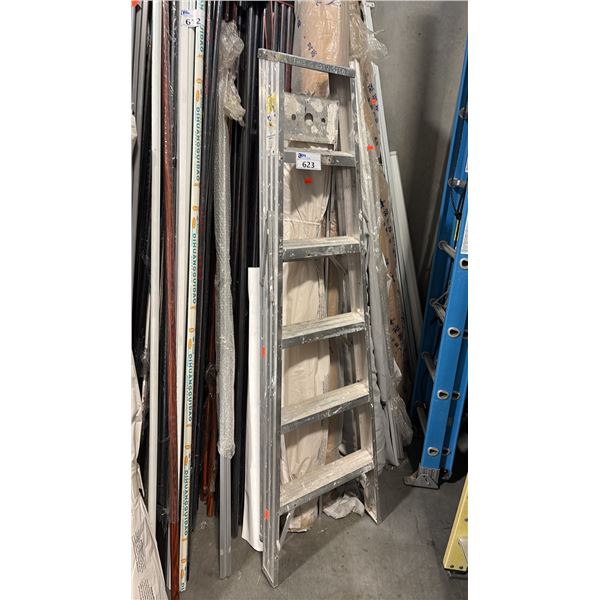 LITE MODEL 500 GRADE/TYPE III 6' ALUMINUM STEP LADDER