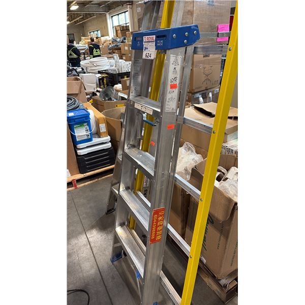 LITE 56" HOUSEHOLD ALUMINUM STEP LADDER