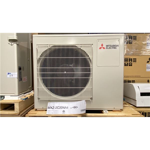 MITSUBISHI ELECTRIC MODEL MXZ-2C20NA4 MULTI-ZONE OUTDOOR UNIT MULTI-SPLIT SYSTEM HEAT PUMP