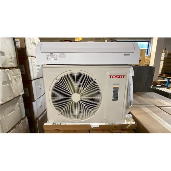 2 PC TOSOT MODEL TM18HX40 DUCTLESS MULTI-ZONE HEAT PUMP OUTDOOR UNIT WITH TOSOT MODEL TW12HXP2A1DI