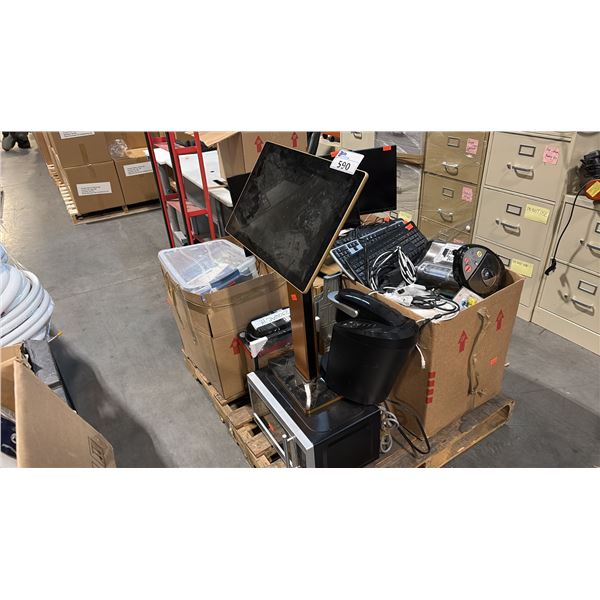 MIXED CONSUMER ELECTRONICS AND SMALL APPLIANCES INCL HP ALL-IN-ONE PC EPSON INK CARTRIDGES