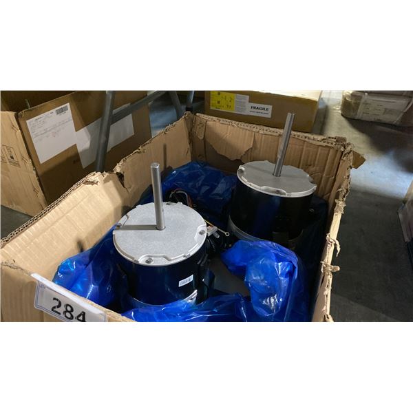 SET OF 2 BROAD OCEAN BRUSHLESS DC MOTOR MODEL ZWK702D000018 208/230V 750W
