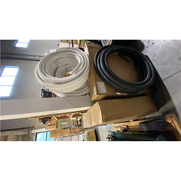 SET OF 5 ASSORTED SIZES INSULATED COPPER TUBE PAIR COILS *2 IN BOX*