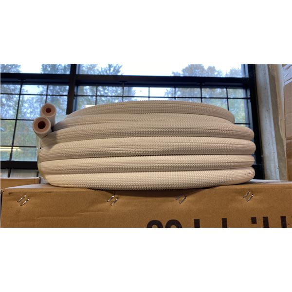 GROUP OF 5 1/4"X3/8"X49.21FT INSULATED PAIR COILS