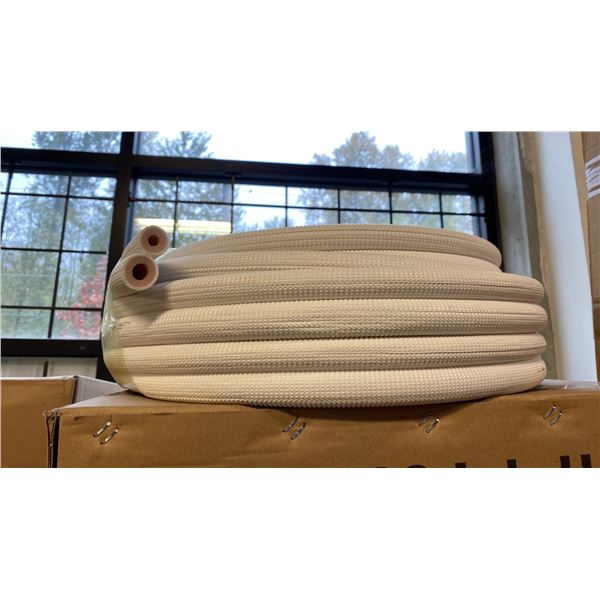 GROUP OF 5 1/4"X3/8"X49.21FT INSULATED PAIR COILS