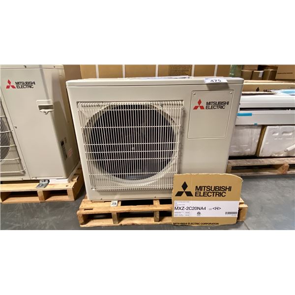 MITSUBISHI ELECTRIC MODEL MXZ-2C20NA4 MULTI-ZONE OUTDOOR UNIT MULTI-SPLIT SYSTEM HEAT PUMP