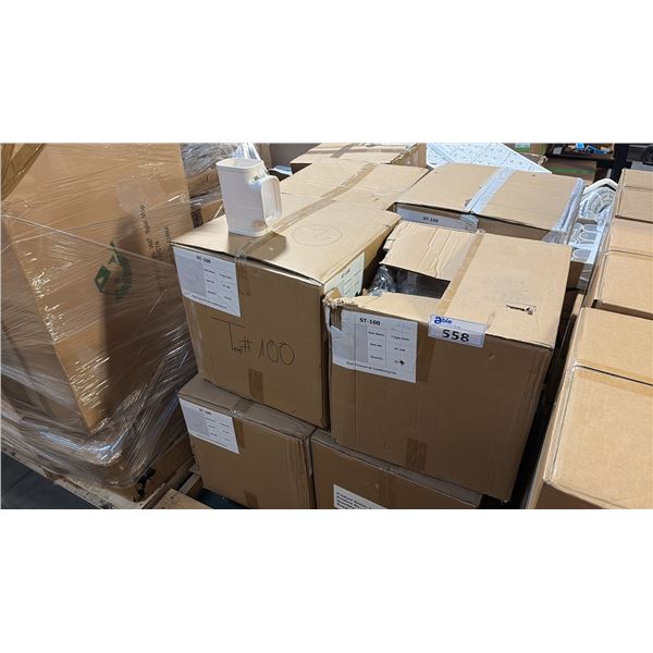 8 BOXES OF ST-100 T-TYPE PVC COUPLER 42/BX