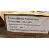 Image 3 : ASSORTED RUBBER FEET 50 BOXES INCL HXJ-450