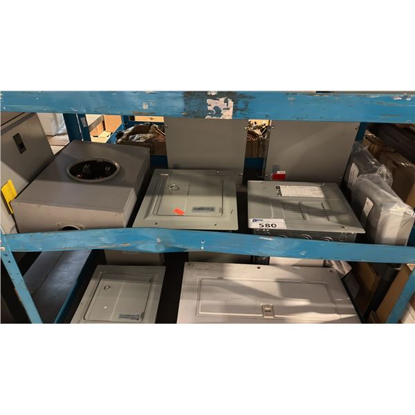 ASSORTED ELECTRICAL SAFETY FUSE BOXES