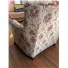 Image 4 : Upholstered Armchair With Carved Wood Detail