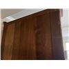 Image 10 : Walnut Roll-Top Secretary Bookcase Desk