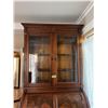 Image 3 : Walnut Roll-Top Secretary Bookcase Desk