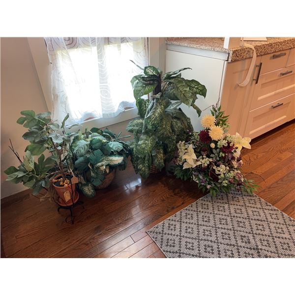5 Artificial Decorative Plants