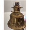 Image 6 : Brass Ornate Victorian-Style Oil Lamp Stand