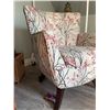 Image 2 : Upholstered Armchair With Botanical Print