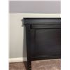 Image 2 : Black Wood Queen Size Headboard