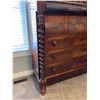Image 2 : Mahogany Chest of Drawers with Spiral Columns