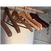 Image 2 : Wood and Metal Hangers Lot