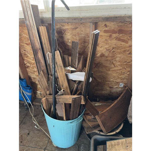 Wood Flooring Scraps and Trim Pieces