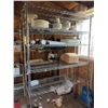 Image 1 : Large Metal Wire Rack with Mixed Contents