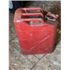 Image 1 : Red Metal Jerry Can Gasoline Fuel Container