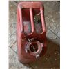 Image 2 : Red Metal Jerry Can Gasoline Fuel Container