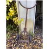 Image 1 : Antique Iron Two-Wheel Barrel Warehouse Cart