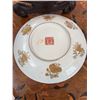 Image 3 : Chinese Black Porcelain Charger with Gilt Decoration