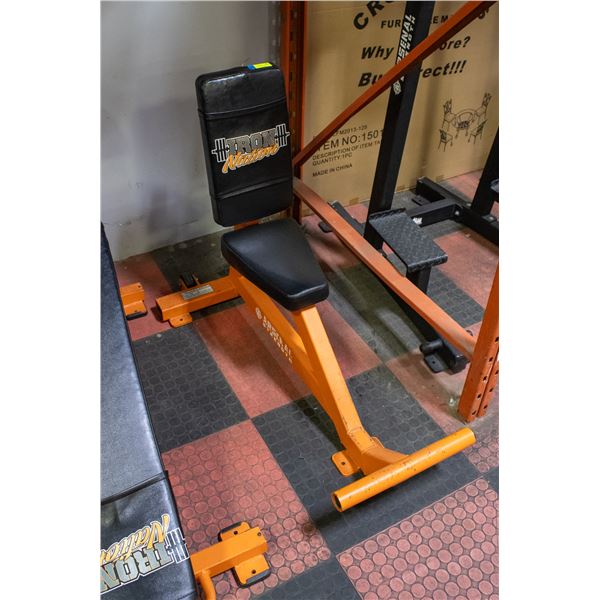 BAILIFF SEIZED: IRON NATION UTILITY WORKOUT BENCH