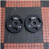 Image 1 : BAILIFF SEIZED: 2X UMAX RUBBER WEIGHT PLATES 10LB