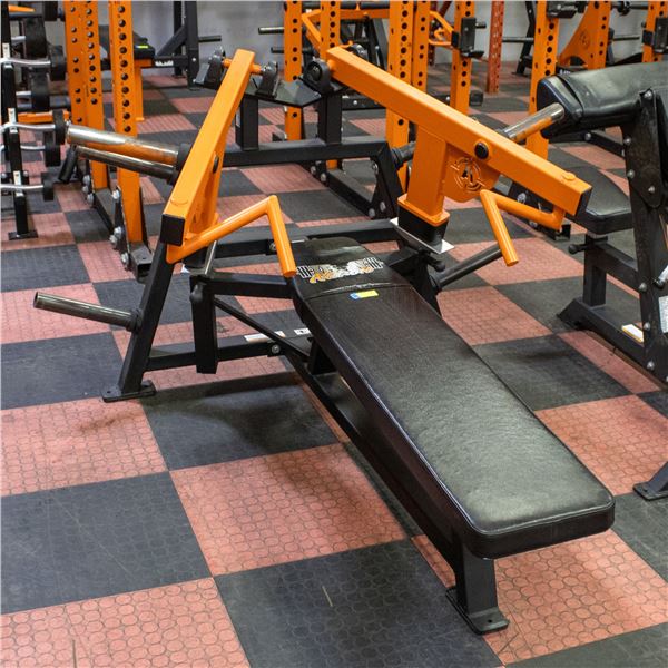 BAILIFF SEIZED: IRON NATION ISO-LATERAL PLATE LOAD