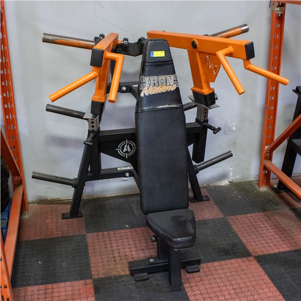 BAILIFF SEIZED: IRON NATION PLATE LOADED
