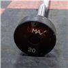 Image 2 : BAILIFF SEIZED: UMAX PREACHER CURL BAR 20LB