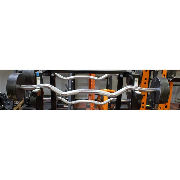 BAILIFF SEIZED: UMAX PREACHER CURL BAR 60LB