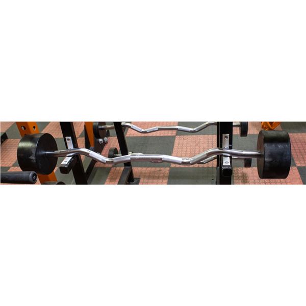 BAILIFF SEIZED: UMAX PREACHER CURL BAR 90LB