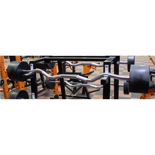 BAILIFF SEIZED: UMAX PREACHER CURL BAR 110LB