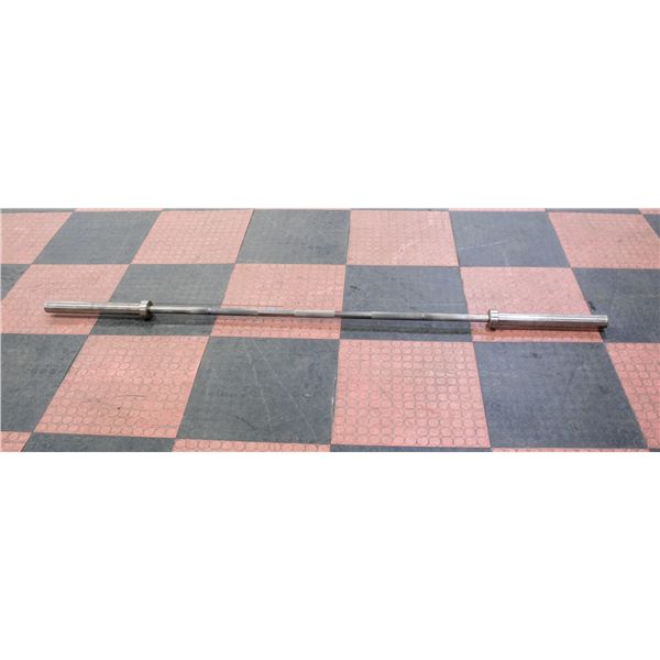BAILIFF SEIZED: OLYMPIC WEIGHT LIFTING BAR