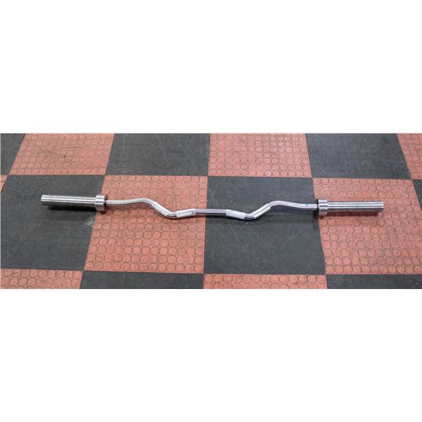 BAILIFF SEIZED: PREACHER CURL BAR