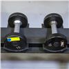 Image 1 : BAILIFF SEIZED: 2X UMAX RUBBER DUMBBELLS 10LB