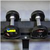 Image 1 : BAILIFF SEIZED: 2X UMAX RUBBER DUMBBELLS 12.5LB